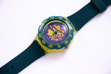 1993 Scuba Bay Breeze SDJ101 montre | Vintage coloré Swatch Scuba