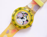 1991 Vintage Swatch Watch | SDK105 SEA GRAPES 90s Swatch Watch