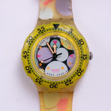 1991 Vintage Swatch Watch | SDK105 SEA GRAPES 90s Swatch Watch