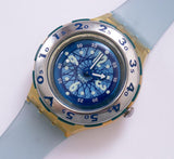 1993 Lunaire SDK113 Scuba Swatch montre | Plongeur suisse vintage montre