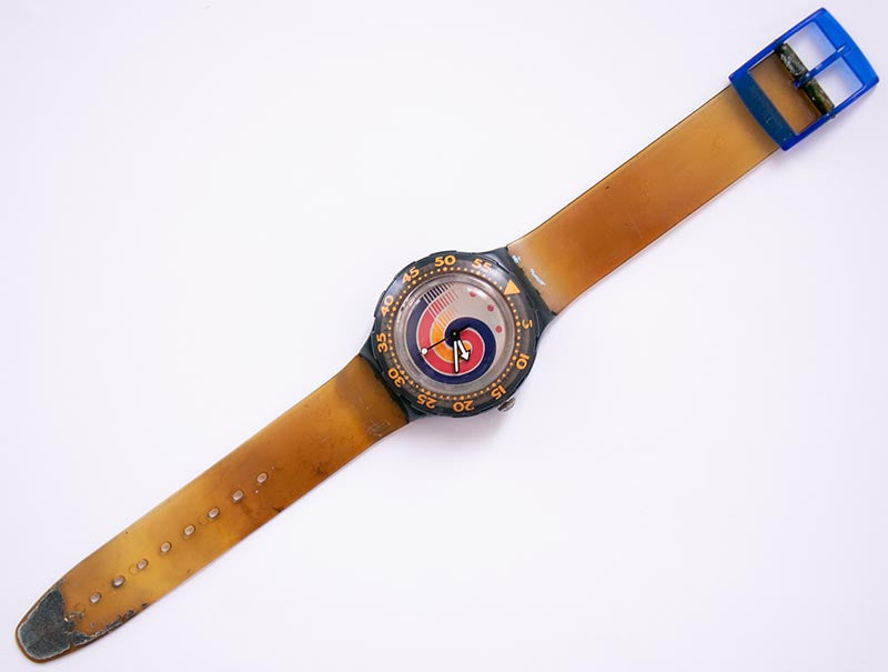 Vintage 1994 Scuba Swatch Watch | SEOUL 1988 SDZ100 Swatch