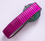 1994 Cherry Drops SDG102 Swatch montre avec réglable montre Sangle