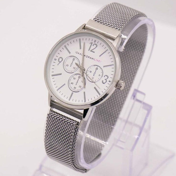 Isaac Mizrahi Stainless Watch HP main image 3
