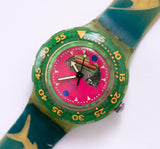 1990 Happy Fish Sdn101 Swiss Swatch montre | Véritable sous-marine montre