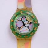 1991 SDK105 SEA GRAPES Swatch Scuba Watch | 90s Swiss-made Watch