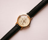 Lorus Mickey Mouse V811 5420 R2 montre Vintage | Bracelet en cuir noir
