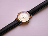 Lorus Mickey Mouse V811 5420 R2 montre Vintage | Bracelet en cuir noir