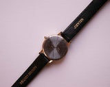 Lorus Mickey Mouse V811 5420 R2 montre Vintage | Bracelet en cuir noir