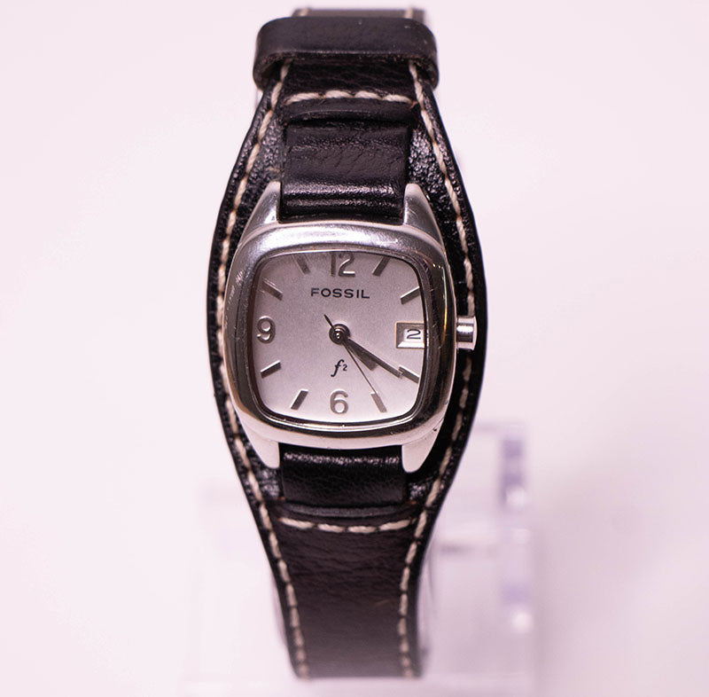 Fossil F2 Women Watch Silver Tone Chain Metal Band Analog Quartz Wristwatch Fossil F2 Watch - Etsy main image 2