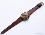 Vintage Life by Adec Automatic reloj | Dial de chocolate con tono de oro reloj