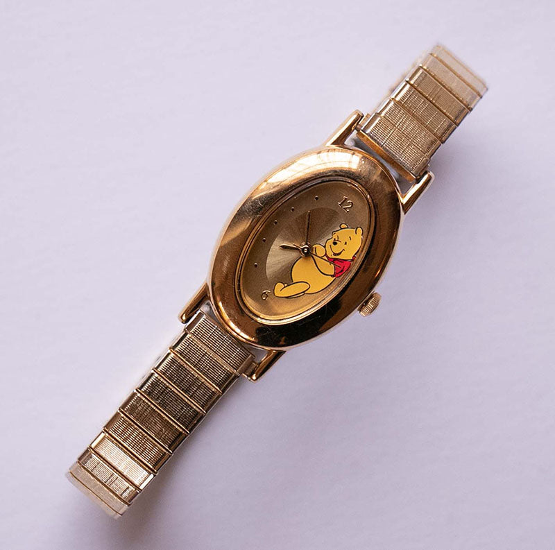 Luxurious Gold Winnie The Pooh Watch | Disney SII Seiko  display picture 3