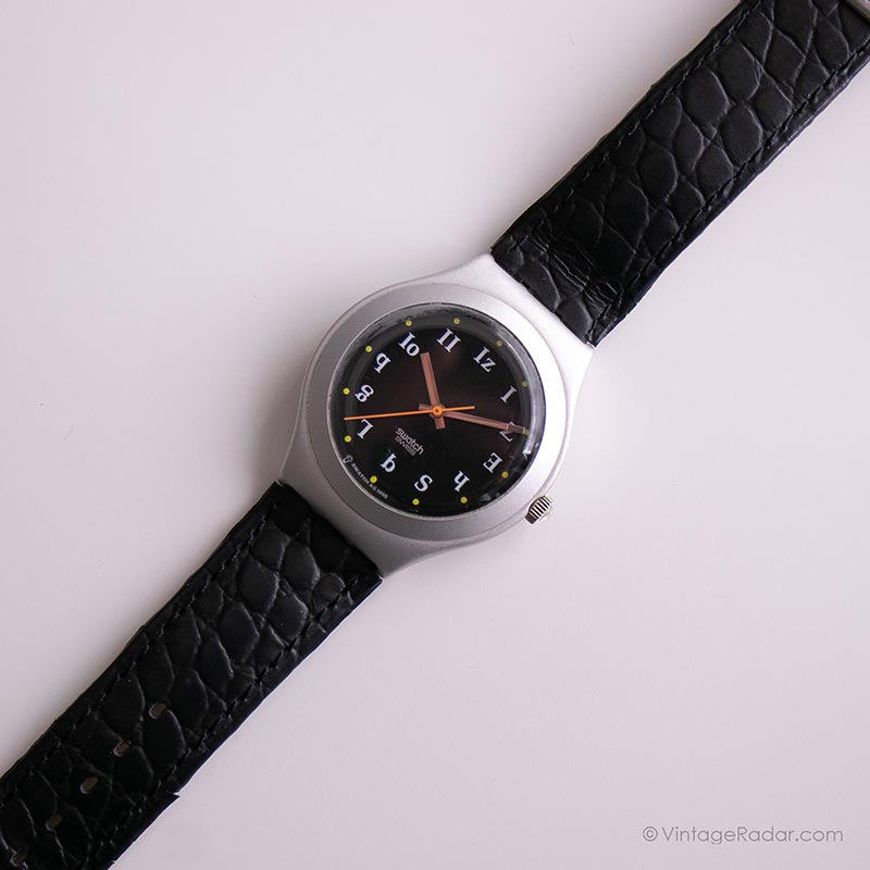 スウォッチ◆1995年 Swatch Irony「CRAZY ALPHABET」 1995 CRAZY ALPHABET YGS1004 Swatch Irony Vintage Watch | 90s