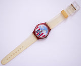 1990 THE BOSS GR109 Swatch watch | 90s Vintage Swatch Watches - Vintage Radar