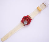1990 THE BOSS GR109 Swatch watch | 90s Vintage Swatch Watches - Vintage Radar
