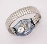 1990 Saphire Shade Gn110 Swatch Gant montre avec sangle réglable