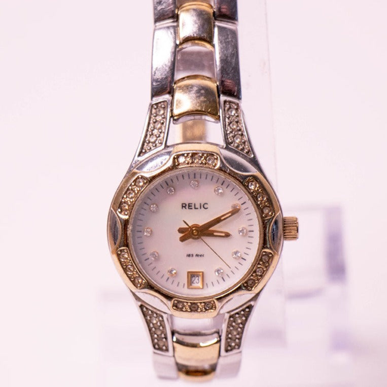 Relic Women\'s Tan Watch with Silver Details Relic Watches, Women main image 4