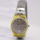 1999 Fatal Thread LK182 Swatch Lady montre | Cadeau Swatch montre Ancien