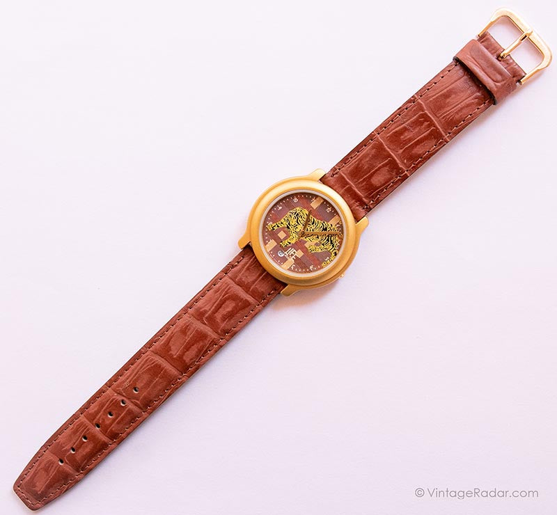 Vintage Tiger Life by Adec Watch | Citizen Japan Quartz Watch