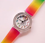 Armitron Bugs Bunny Arcoíris reloj | Antiguo Looney Tunes reloj