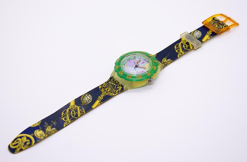 1992 SEA GRAPES SDK105 Scuba Swatch | Vintage Originals  display picture 1