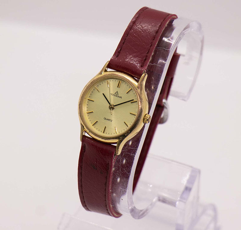 Vintage Gold-tone | Wristwatch for – Women Watch Radar Dugena Tiny Quartz Vintage