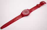 2009 Cherry-Berry GR154 Swatch reloj | Antiguo reloj Recopilación