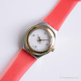 1995 Swatch Reverencia YSS100 reloj | Vintage dos tonos Swatch Lady