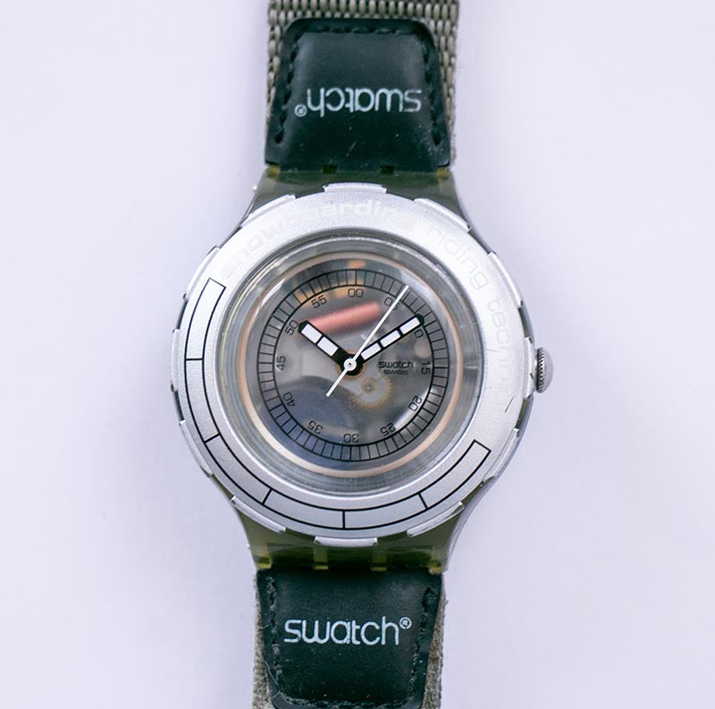 2000 Swatch VERTICAL FLAVOUR SHM102 Watch | Vintage Skeleton