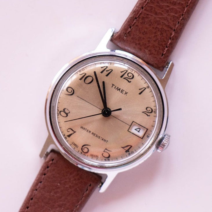 1975 Vintage Timex Marlin Mechanical Watch 70s Timex Windup
