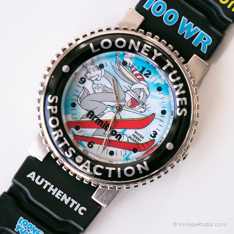 Bugs Bunny Sports Watch Vintage | Looney Tunes Sports Action