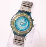 Seaghost SDN907 Vintage Scuba Swatch Guarda | Blu Swatch Scuba Loomi