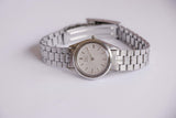 Seiko 2a22-0010 cuarzo A1 reloj | Damas de tono plateado minimalista reloj
