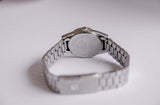 Seiko 2a22-0010 cuarzo A1 reloj | Damas de tono plateado minimalista reloj