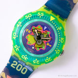 Bay Breeze SDJ101 Swatch Guarda | SCUBA SWISS vintage Swatch Orologio