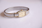 Seiko 1N01-5B69 R1 Quartz Watch | Two-tone Square Dial Seiko Watch