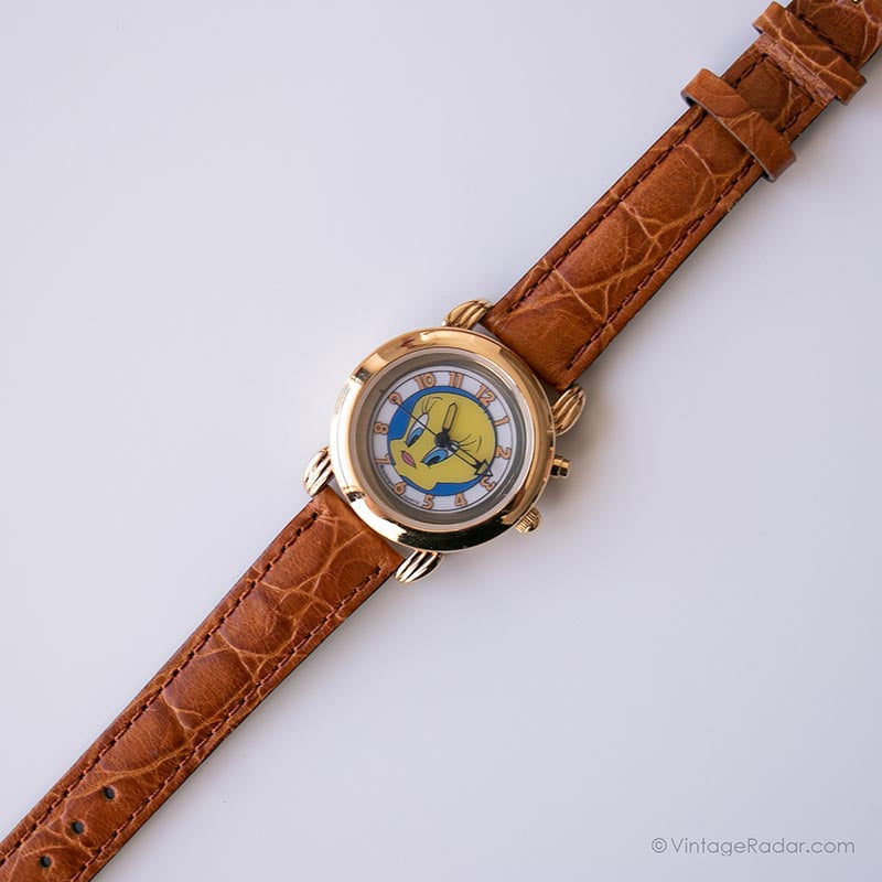 Vintage 1995 Blue and White Dial Tweety Watch | Japan Armitron