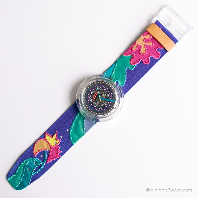 RARE 1992 Swatch PWZ103 VERUSCHKA Watch | Vintage Swatch  display picture 2