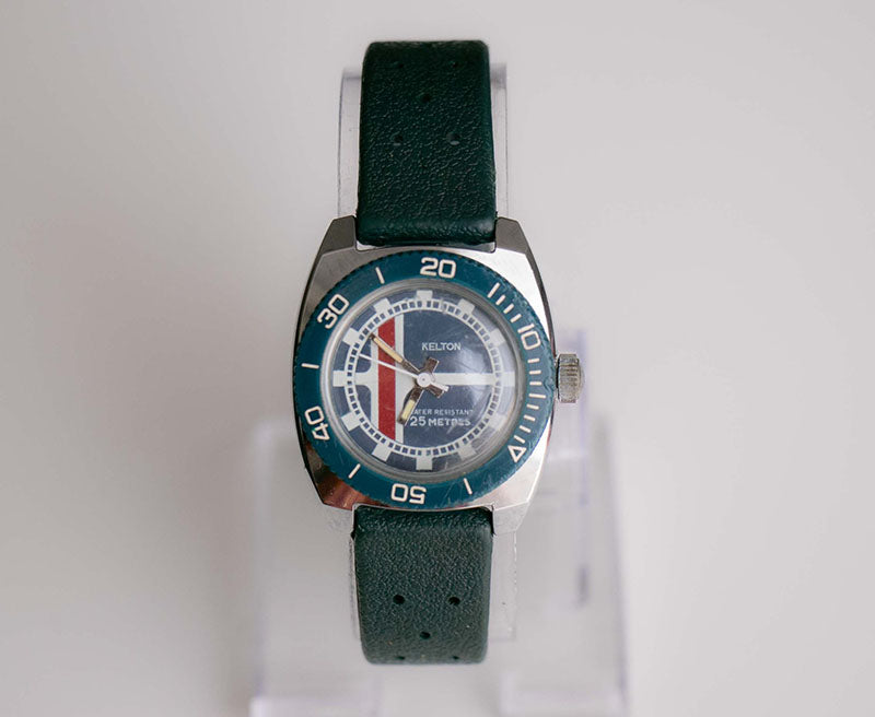 Cadran De Montre Vintage Femme Kelton Quartz - 67 Ancien Cadran - Vendu En L'état (pile à Changer)