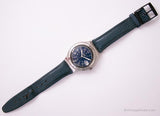 HAPPY JOE BLUE YGS400 Swatch Irony Watch | 1993 Vintage Swatch Irony