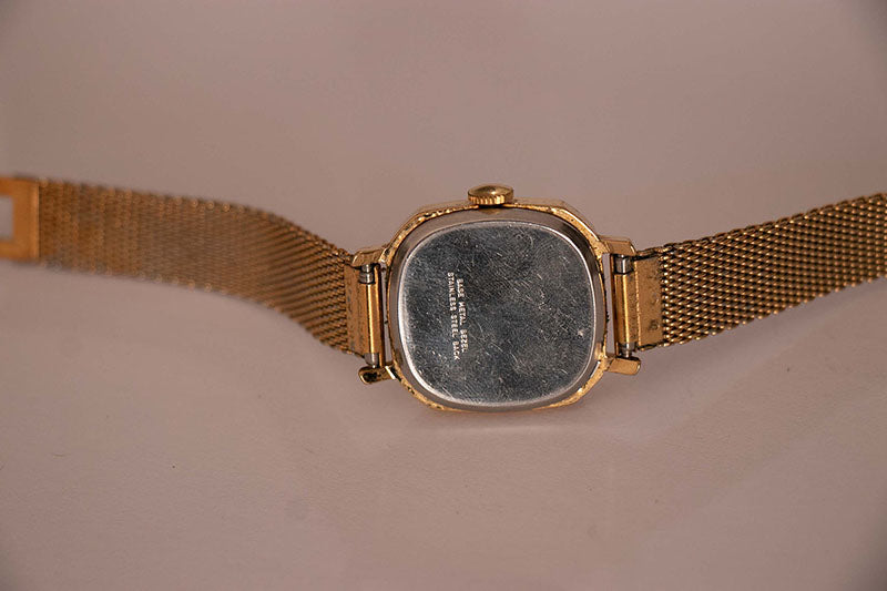 Vintage Timex Mechanical Watch for Ladies | 70s Gold-tone Timex