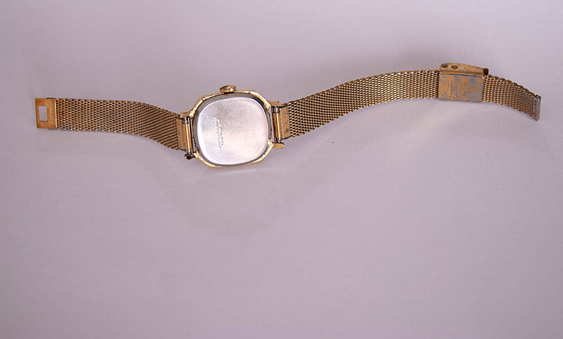 Vintage Timex Mechanical Watch for Ladies | 70s Gold-tone Timex