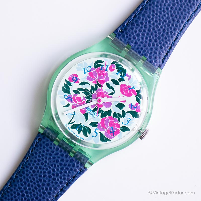1991 Swatch GG115 MAZZOLINO Watch | Vintage 90s Mint Condition