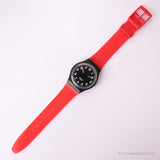 2009 Swatch Costume noir GB247 montre | Pré-propriété minimaliste Swatch