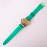1993 Swatch SLK100 -Ton in Blau Uhr | 90er Jahre Swatch Musikall Uhr