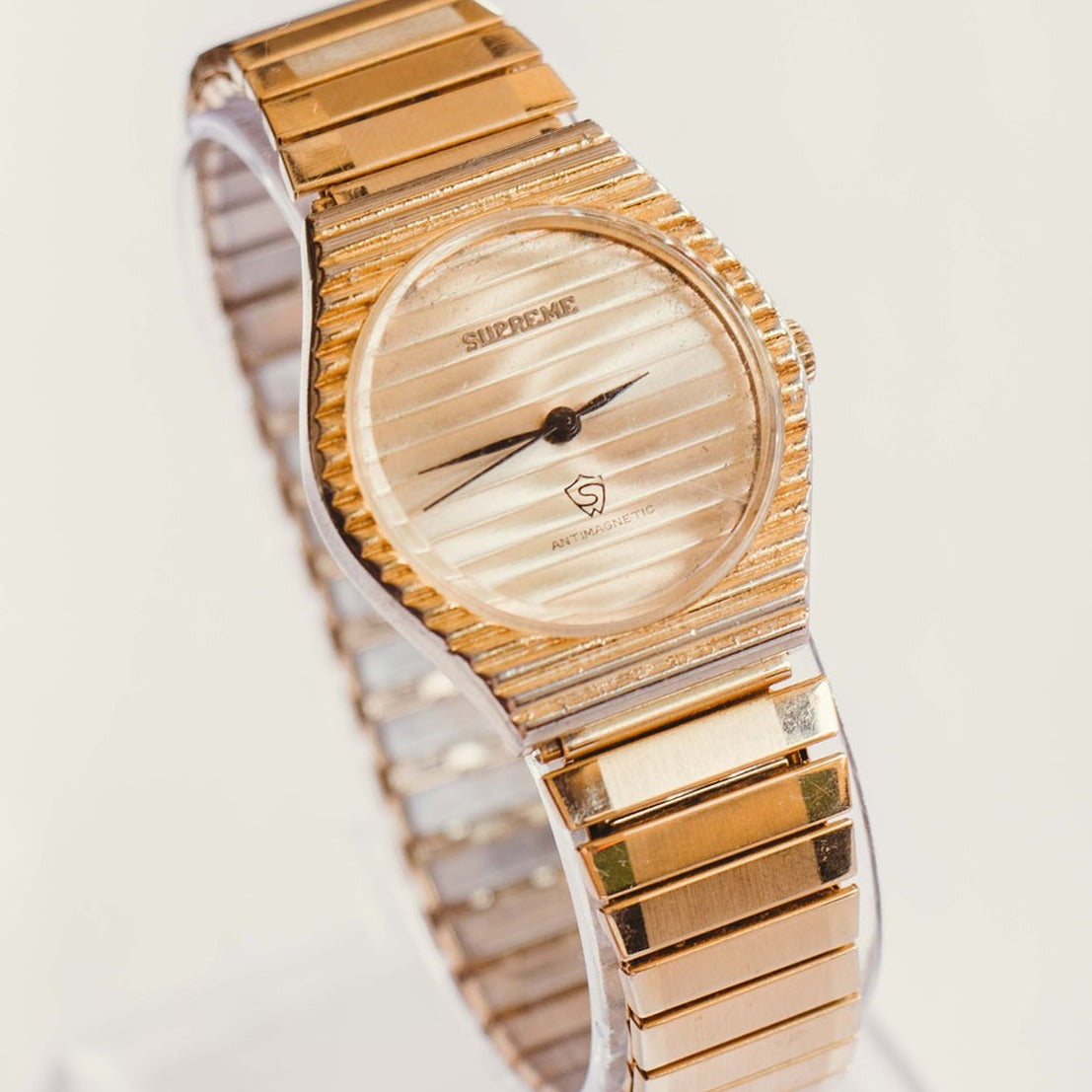 Supreme gold watch Clearance