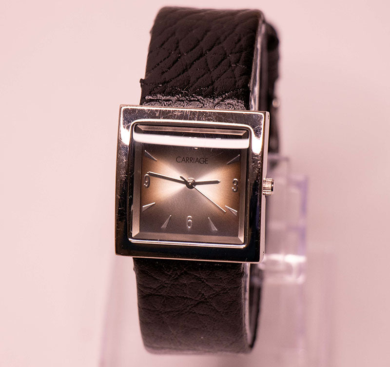 Transporte cuadrado por Timex Cuarzo reloj para hombre y mujer