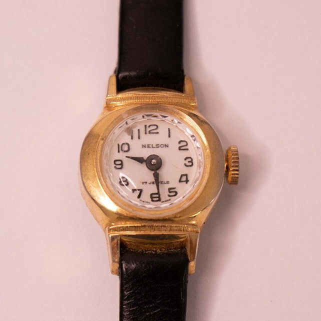 Ladies Nelson 17 Jewels Swiss Made Mechanical Watch for Parts & Repair Vintage Radar