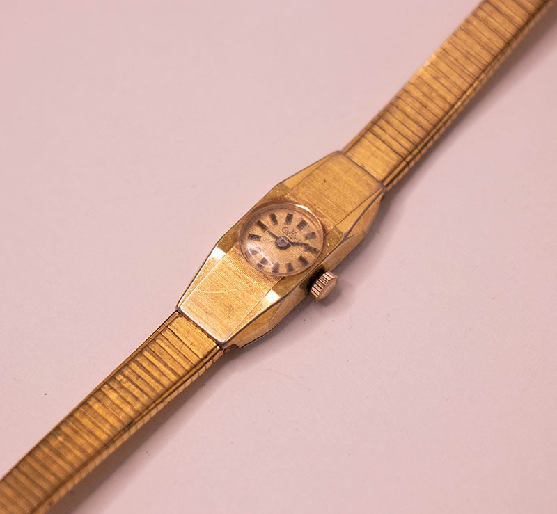 Montre Bracelet Art Déco Femme Mécanique - À Réviser/réparer - Manque La Tige - Occasion
