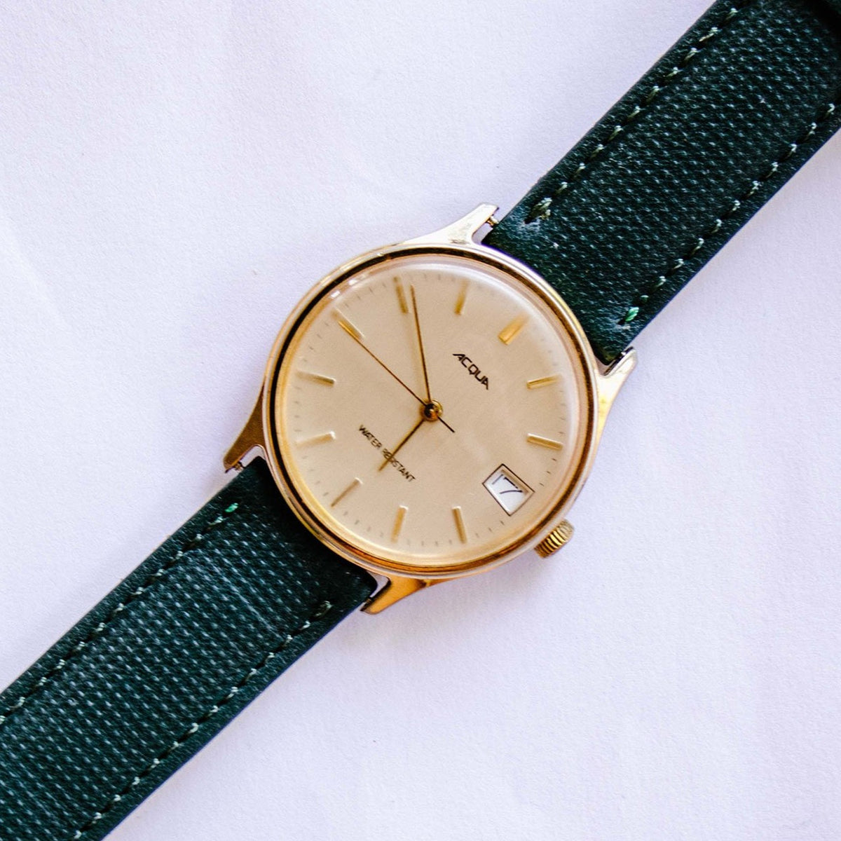 RARE Acqua Water Resistant Mechanical Watch | Men's Elegant Watch – Vintage Radar