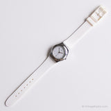 2012 Swatch YSS267 Glatt weiß Uhr | Gebraucht Swatch Ironie Dame